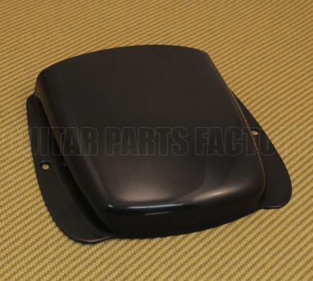 JBAC-B Large Black for Fender Vintage Jazz J Bass Ashtray Bridge Cover w/Screws