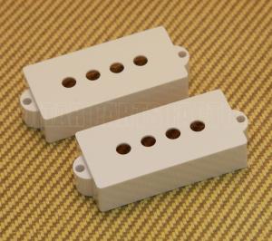 PC-0951-025 White Pickup Covers for P Precision Bass
