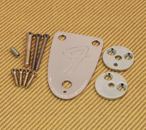 3BOLTKIT-B Fender USA 70s Bass 3-Bolt Neck Plate Kit