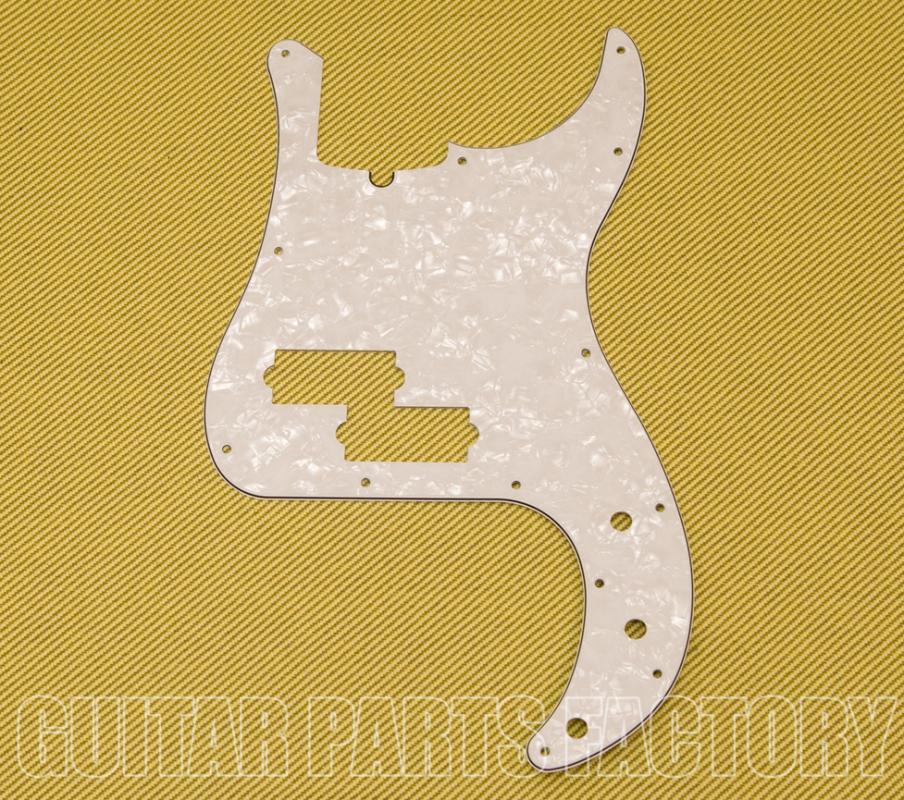 0992160000 Genuine Fender White Pearloid Standard Precision P Bass