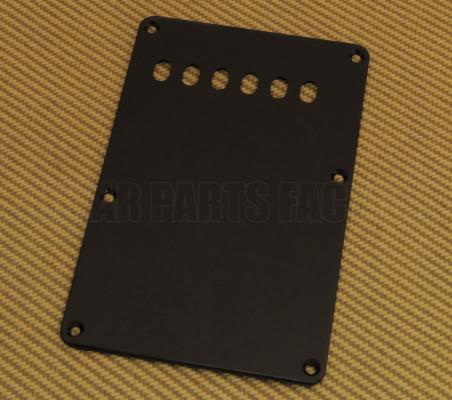 PG-0576-E23 Economy 1-ply Black Back Plate for Strat