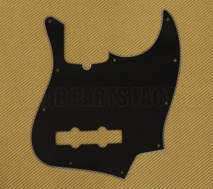 099-1351-000 Genuine Fender Standard 3-ply Black Jazz Bass Pickguard 099-1351-000