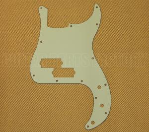 PG-0750-024 3-Ply Mint Green Standard 13-Hole Pickguard For Fender P Bass