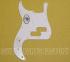 WD-PB-404 White 3-Ply 70s Style P Precision Bass Pickguard