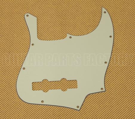 PG-0755-024 Mint Green 3-Ply Jazz Bass Pickguard