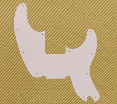 TB-1602T WD Music '51 Tele/P Bass White Thin 1-ply Pickguard