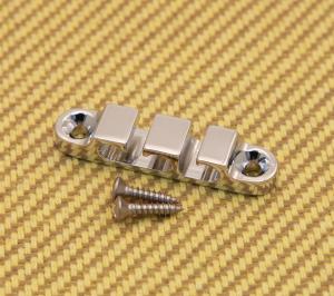 405200C 1 Hipshot Chrome Custom 3-String Bass Guitar String Guide Retainer 2SR-03C