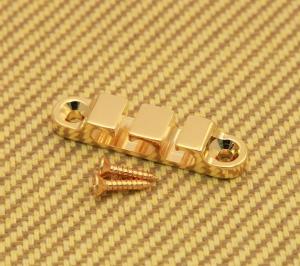 405200G (1) Hipshot Gold Custom 3-String Bass Guitar String Guide 2SR-03G