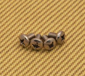 GS-0359-005 4 Stainless Tuning Key Tuner Gear Screws for Electric Bass