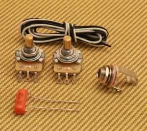 WKP-STD Standard Wiring Kit For USA Fender P Precision Bass CTS & Switchcraft