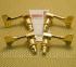 M4-GOLD Schaller Gold 2+2 Bass Tuner Machine Head Set