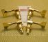 M4-GOLD Schaller Gold 2+2 Bass Tuner Machine Head Set