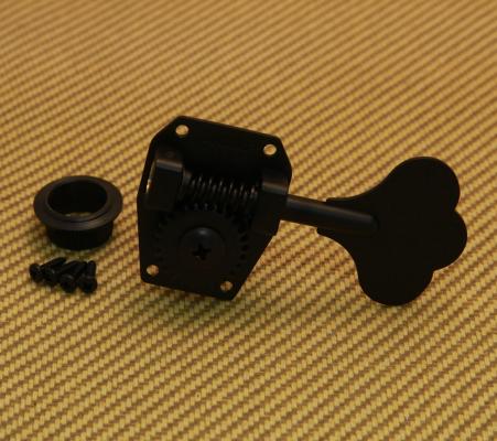 20110B Hipshot HB1 Black American Classic Vintage Style Bass Machine Head Tuner
