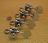 142C4 Grover Vintage Clover Leaf Style Chrome Bass Tuners 4 Inline