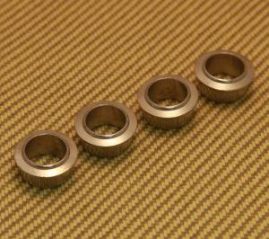 001-9509-049 (4) Nickel Fender 50s 60s USA Reissue Vintage Bass Tuner Bushings 0019509049