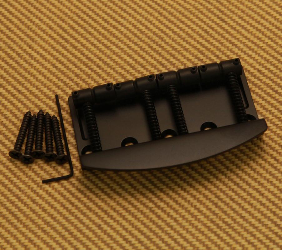 5C400B Hipshot Black Vintage 4String Bass Bridge