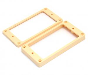 PC-0745-028 Flat Cream Humbucking Pickup Rings Non-slanted 