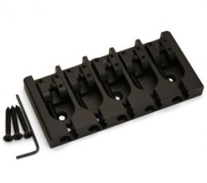 5A500BB-750 Hipshot A Series 5 String Bass Bridge Black Plated Brass