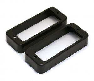 PC-0747-023 Black Mini Humbucker Pickup Rings for Gibson Les Paul Deluxe