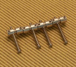 BP-0025-001 4 Nickel Barrel Bass Saddles for Fender P and Jazz Bass  