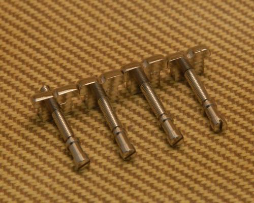 BP-2075-001 Nickel 3-Point Bass Bridge Saddles for Gibson