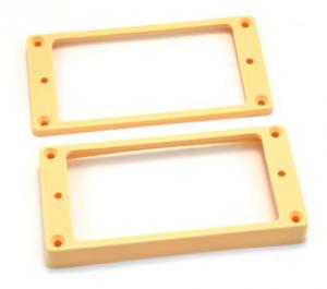 PC-0733-028 Cream curved bottom humbucker rings