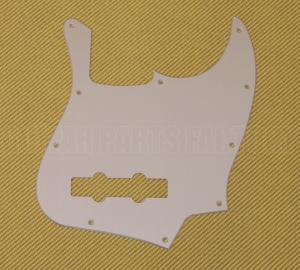 PG-0755-011 Silver Anodized Standard 10-Hole Pickguard For Fender J Jazz Bass® 