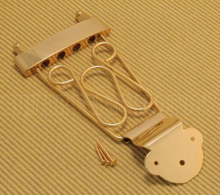 BTP-LDT-G Gold Long Deluxe Bass 4-String Trapeze Tailpiece