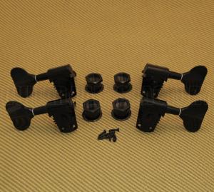 145BC Grover Titan 2+2 Black Bass Tuners