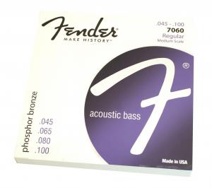073-7060-400 Fender Phosphor Bronze Acoustic Bass Strings 30