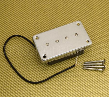 EBC-4N Artec Chrome Mudbucker Alnico Neck Pickup for Gibson EB Bass 4 String Bass