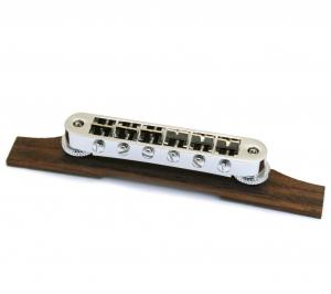 006-9824-000 Gretsch Chrome Electromatic Hollowbody Bridge G5120 Rosewood Base 0069824000