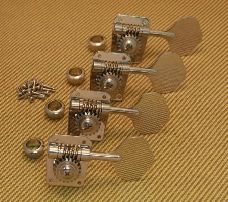 008-0160-000 Genuine Fender Nickel GB-1 Gotoh Tuners for Mustang Bass