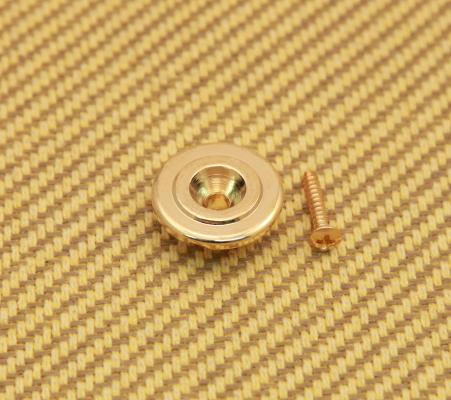 BSG-ER-G Gold Round Short String Guide for Bass w/ Screw