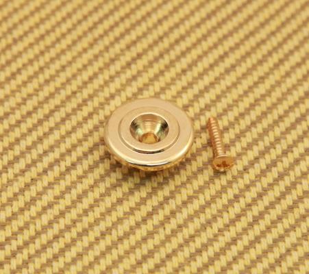 BSG-ER-G Gold Round Short String Guide for Bass w/ Screw