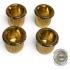 AP-0288-002 (4) Gold Gotoh Large Vintage Style Bass String Ferrules
