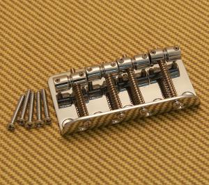 006-2409-000 Squier by Fender Chrome Standard Top Load Precision P and Jazz Bass Bridge 0062409000