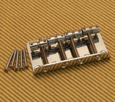 006-2409-000 Squier by Fender Chrome Standard Top Load P/Jazz Bass Bridge 0062409000