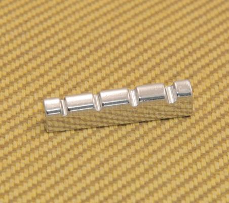 BN-EM6042-C Brass Slotted Polished Chrome 4-String Bass Nut