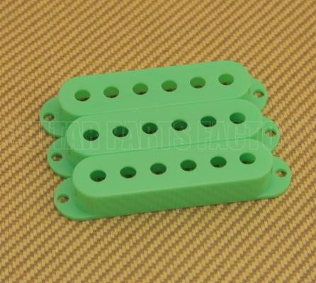 PC-0406-029 (3) Green Pickup Covers for Strat 52mm