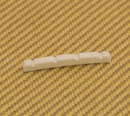 BN-2350-000 Bone Slotted 1-5/8 Curved Bottom Nut for P Bass