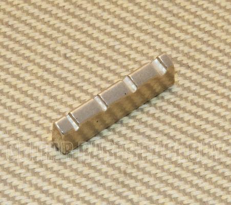 BN-6040-BRASS Brass Slotted 4-String Bass Nut 40mm