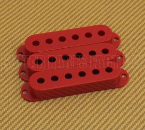 PC-0406-026 (3) Red Pickup Covers for Strat 52mm