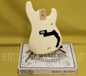 099-8010-780 Genuine Fender White Mexican Precision Bass Replacement Body 0998010780 