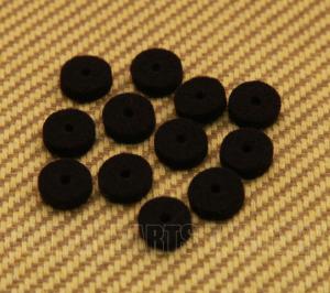 099-4929-000 12 Genuine Fender Black Guitar & Bass Strap Button Felt Washers 0994929000