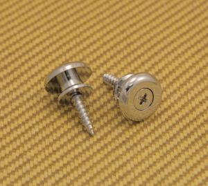EOSB-C Chrome Large Oversized Guitar and Bass Strap Buttons