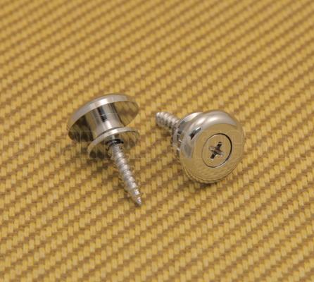 EOSB-C Chrome Large Oversized Guitar and Bass Strap Buttons
