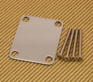 099-1447-100 Genuine Fender Vintage 4-Bolt Neck Plate Guitar and Bass 0991447100