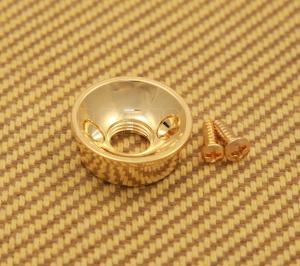 AP-5270-002 Gold Electrosocket Jack plate Retrofit For Tele Guitar Bass 