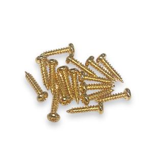 GS-3376-G Gold 3/8" Tuner Machine Head Mount Screws for Guitar/Bass